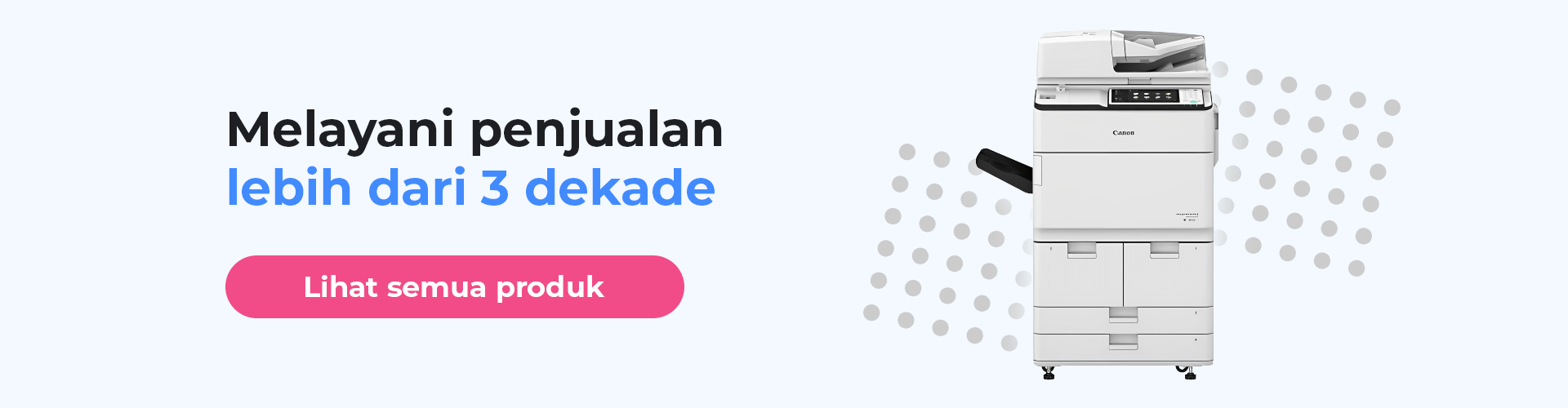 Melayani penjualan lebih dari 3 dekade
